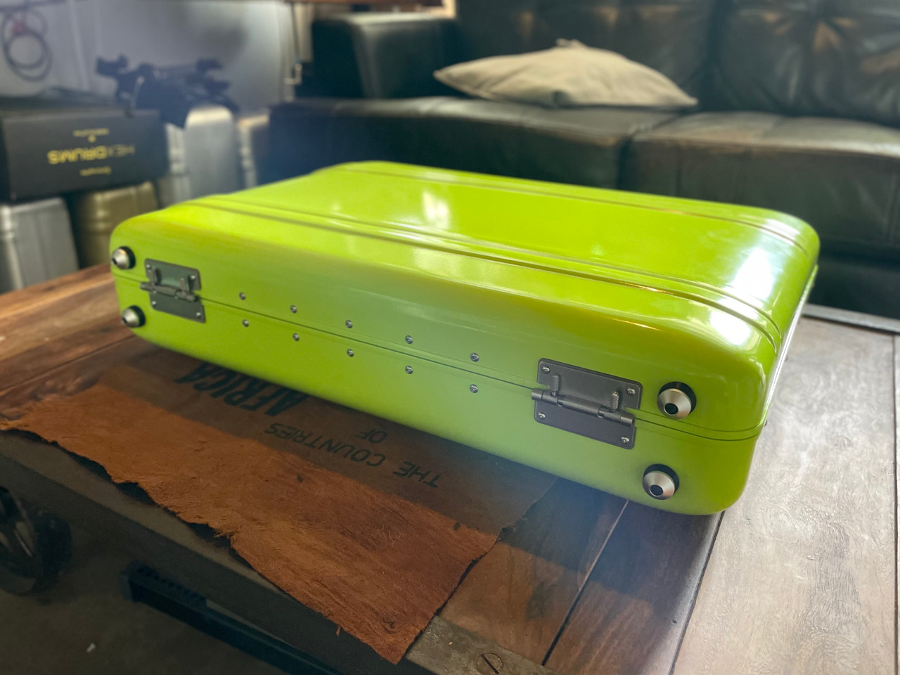 BPNYC ZERO Centurion Elite Eurorack Modular Travel Case 10U 480HP VERDE LIMON (SOLD)
